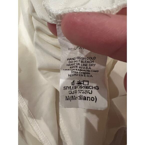 Ivory Sleeveless Dress, Medium - Picture 4 of 7